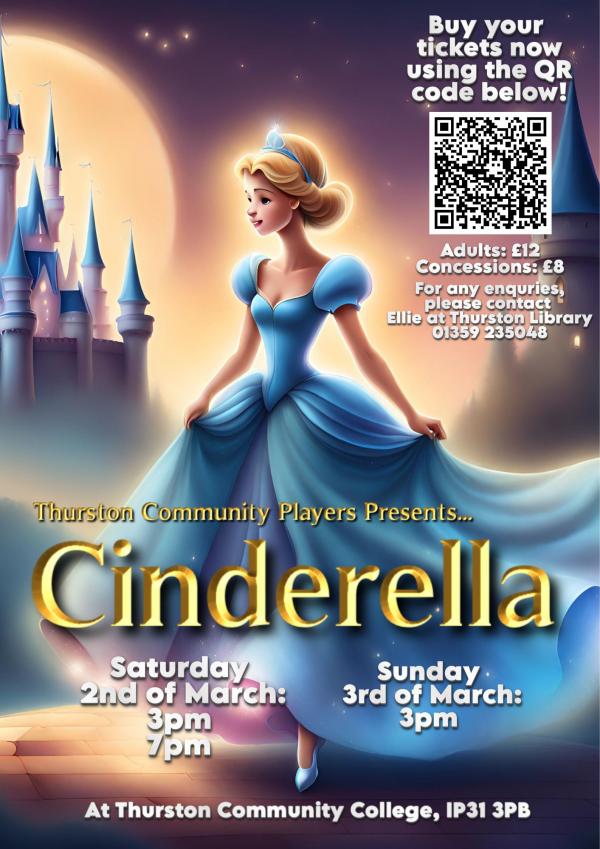 Cinderella Poster with QR Code